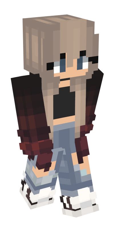 minecraft skin female|Female